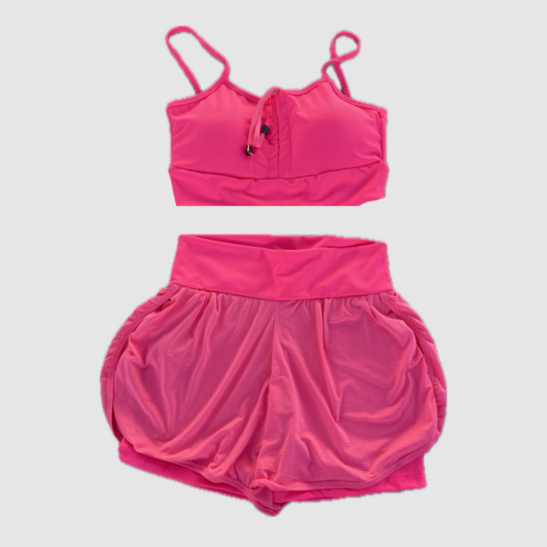 Conjunto dry fit Rosa Neon - Image 2